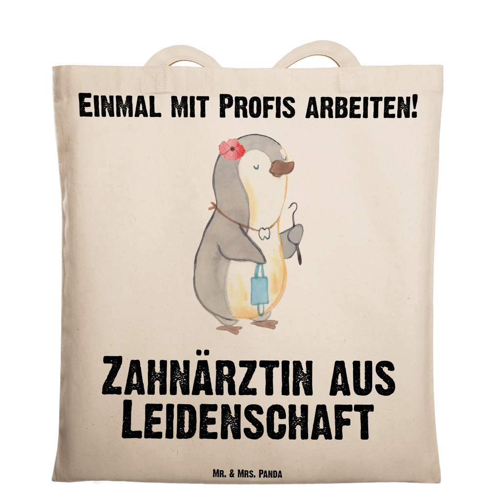 Tragetasche Zahnärztin aus Leidenschaft Laptoptasche, Einkaufstasche, Shopper, Schultertasche, Strandtasche, Jutetasche, Umhängetasche, Beuteltasche, Badetasche, Stofftasche, Beutel, Tasche, Stoffbeutel, Einkaufstüte, Jutebeutel, Tragetasche, Beruf, Ausbildung, Jubiläum, Abschied, Rente, Kollege, Kollegin, Geschenk, Schenken, Arbeitskollege, Mitarbeiter, Firma, Danke, Dankeschön