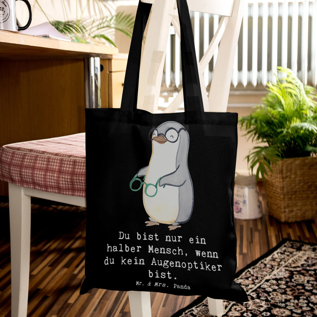 Tote bag optician Heart Stofftasche, Stoffbeutel, Einkaufstasche, Jutetasche, Umhängetasche, Shopper, Strandtasche, Laptoptasche, Badetasche, Beuteltasche, Beutel, Tasche, Tragetasche, Jutebeutel, Einkaufstüte, Schultertasche, Beruf, Ausbildung, Jubiläum, Abschied, Rente, Kollege, Kollegin, Geschenk, Schenken, Arbeitskollege, Mitarbeiter, Firma, Danke, Dankeschön, Optometrist, Augenarzt, Augenoptiker, Brillengeschäft, Optiker, Eröffnung, Brillenverkäufer