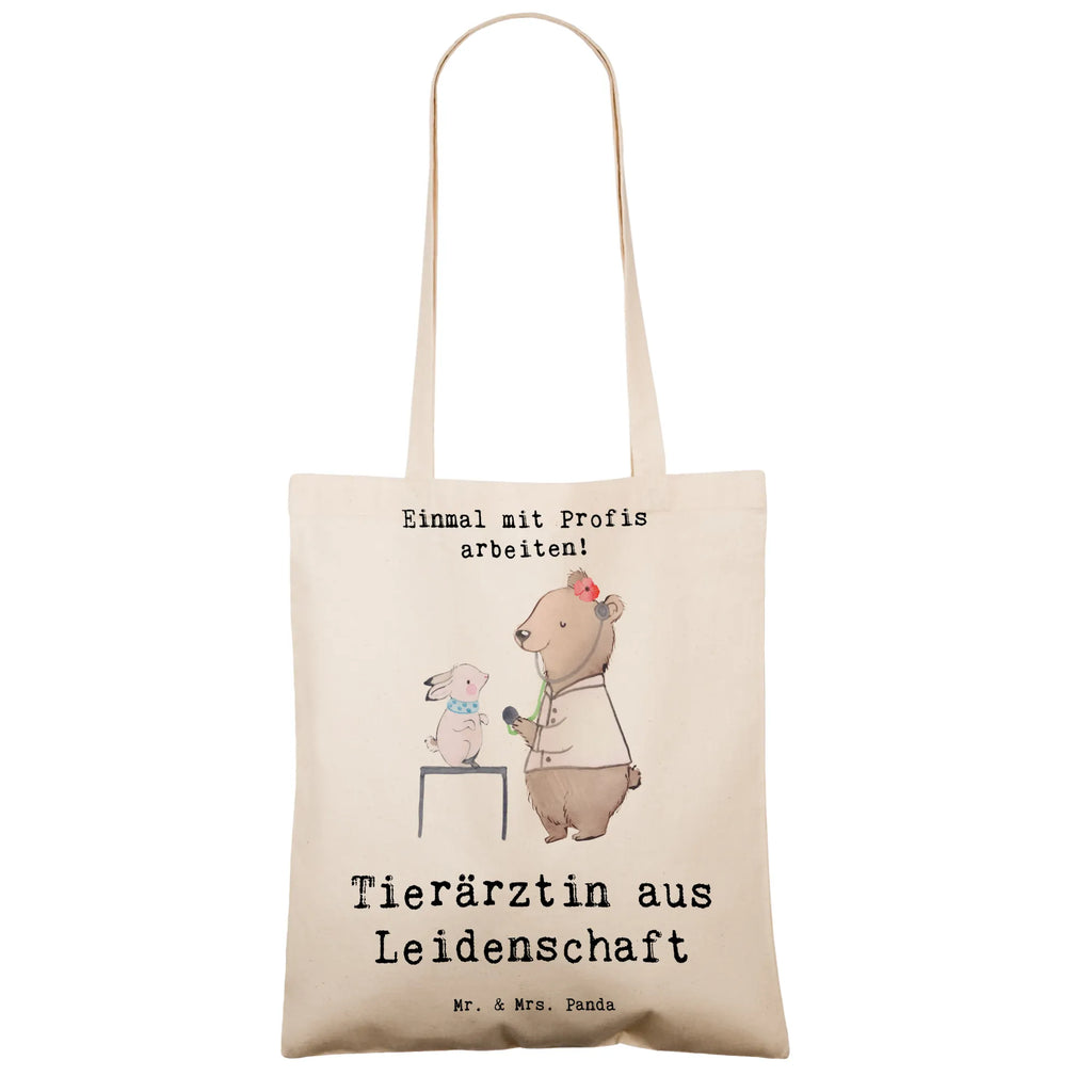 Tote bag veterinarian Passion Shopper, Einkaufstüte, Jutebeutel, Laptoptasche, Beutel, Umhängetasche, Tragetasche, Jutetasche, Strandtasche, Stofftasche, Schultertasche, Einkaufstasche, Stoffbeutel, Tasche, Beuteltasche, Badetasche, Beruf, Ausbildung, Jubiläum, Abschied, Rente, Kollege, Kollegin, Geschenk, Schenken, Arbeitskollege, Mitarbeiter, Firma, Danke, Dankeschön