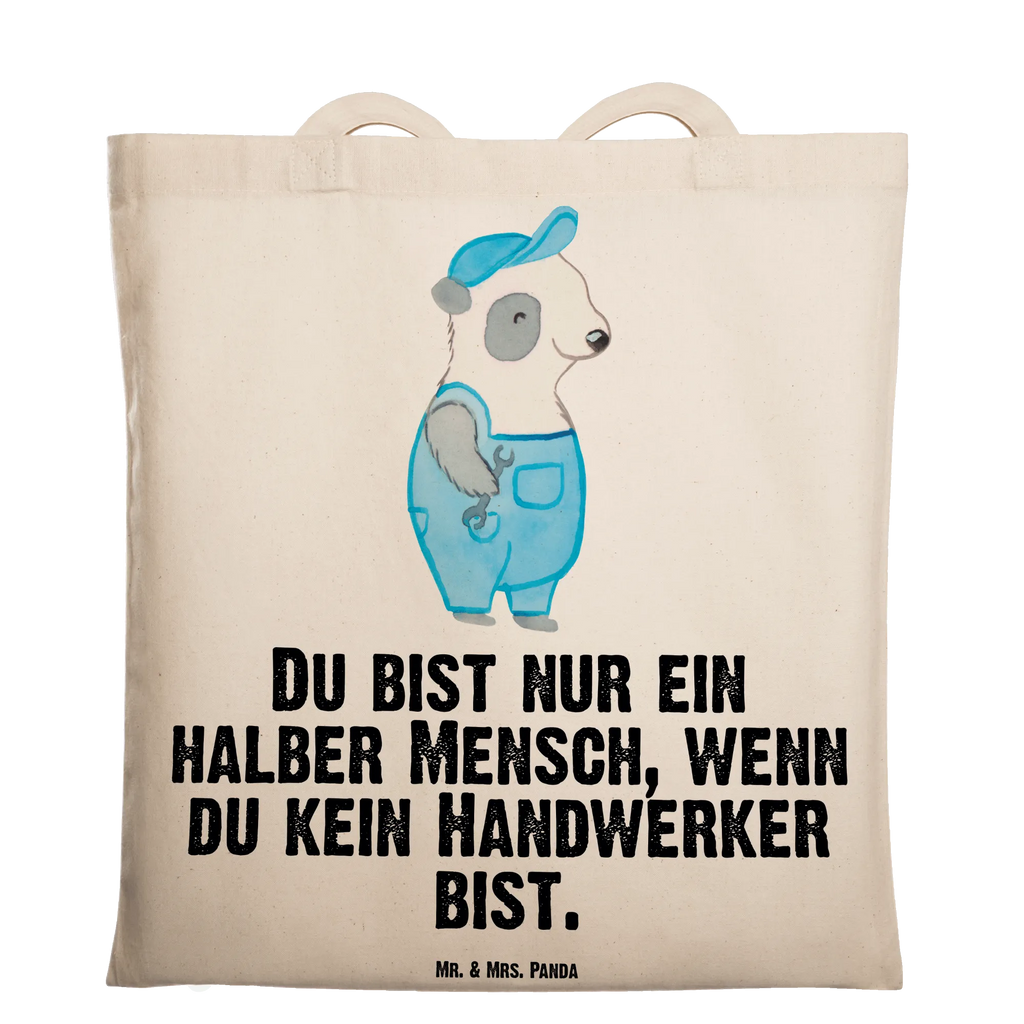 Tragetasche Handwerker mit Herz Tasche, Einkaufstüte, Shopper, Stoffbeutel, Umhängetasche, Tragetasche, Einkaufstasche, Beutel, Jutebeutel, Strandtasche, Laptoptasche, Stofftasche, Beuteltasche, Jutetasche, Badetasche, Schultertasche, Beruf, Ausbildung, Jubiläum, Abschied, Rente, Kollege, Kollegin, Geschenk, Schenken, Arbeitskollege, Mitarbeiter, Firma, Danke, Dankeschön, Handwerksbetrieb, Gesellenprüfung, Handwerker, Werkstatt, Schrauber