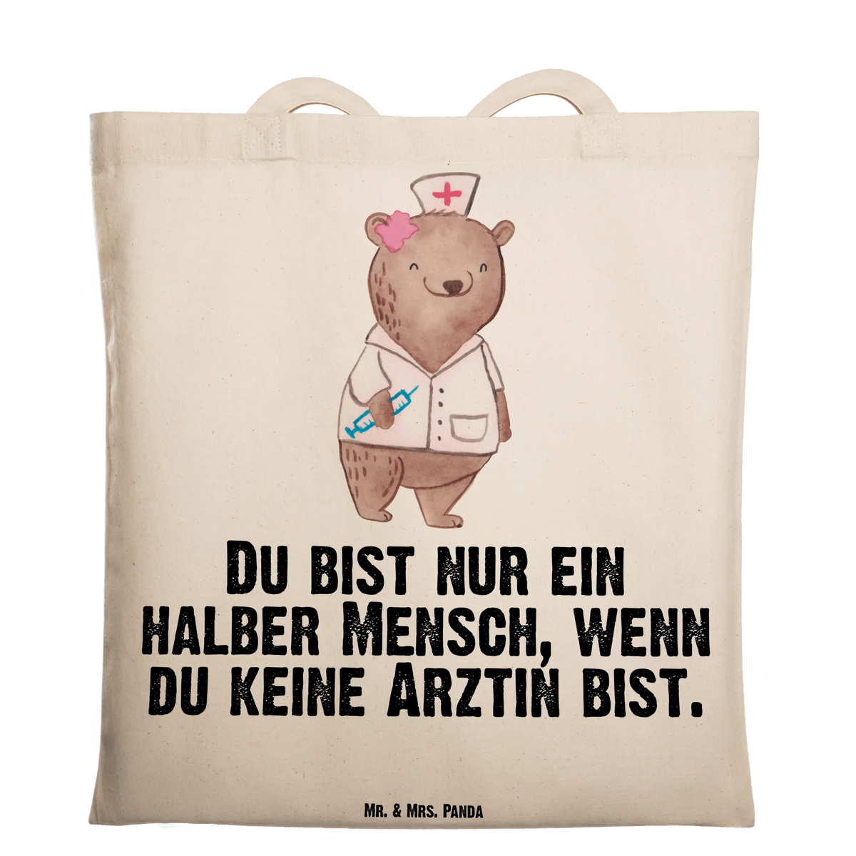 Tote bag female doctor heart anniversary, retirement, promotion, job start, profession, gift idea, sayings, best, farewell gift, gift, passing exam