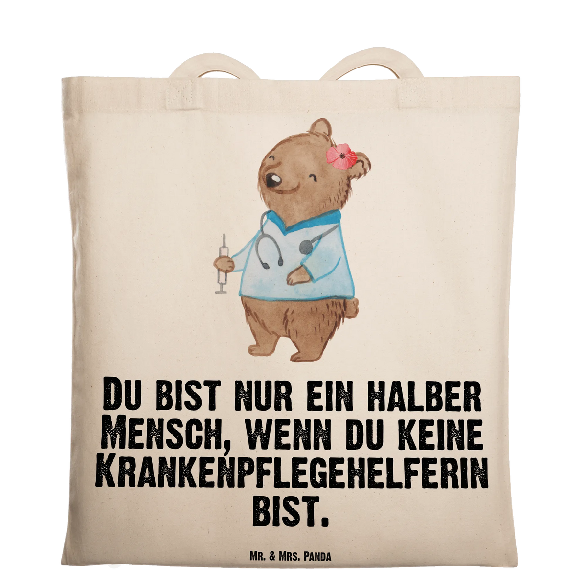 Tote bag nursing assistant heart anniversary, retirement, promotion, job start, profession, gift idea, sayings, best, farewell gift, gift, passing exam