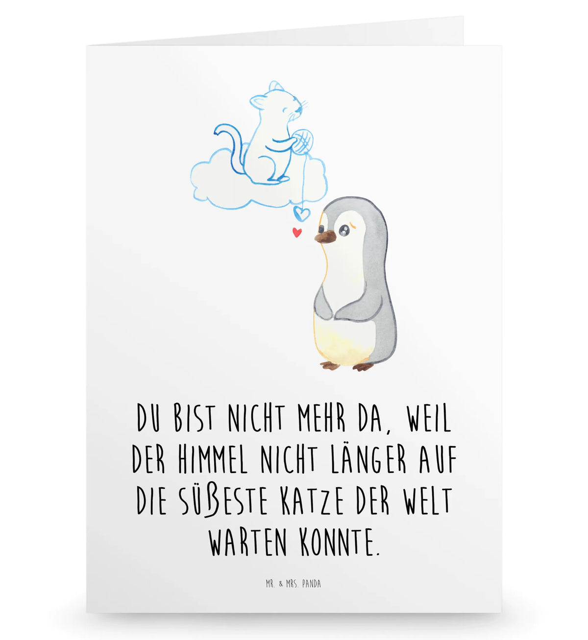 Klapp Trauerkarte Trauer Katze Trauerkarte, Beileidskarte, Kondolenzkarte, Umschlag, Briefumschlag, Klappkarte, Trauerkarte Klappkarte, Tod, Gestorben, Trauer, Beerdigung, Beileid, Anteilnahme, Trauersprüche, Beileidsprüche, Verlust, Katze, Katze gestorben, Haustier, Kater, Tier