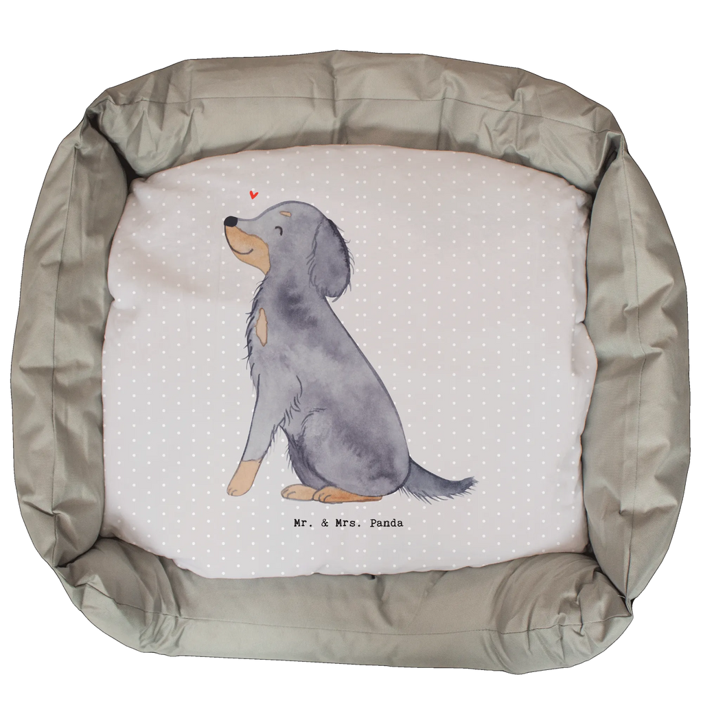 Hundebett Gordon Setter Lebensretter Hundeliege, Hundekörbchen, Hundeschlafplatz, Liegeplatz, Hundesofa, Körbchen, Hund, Hundebett Luxus, Hundemöbel, Hundebett, Hundedecke, Tierbett, Hundebettchen, Hundekissen, Geschenk, Schenken, Hunderasse, Rassehund, Hundebesitzer, Tierfreund, Welpe, Jagdhund, Gordon Shetter