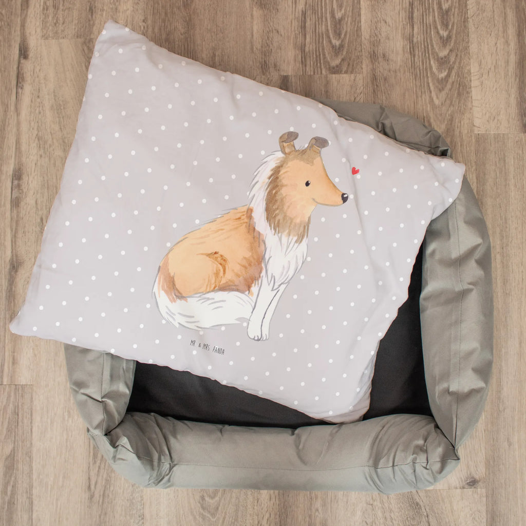 Dog bed Long-haired Collie Lifesaver Dog, dog breed, purebred dog, dog owner, gift, animal lover, giving, puppy