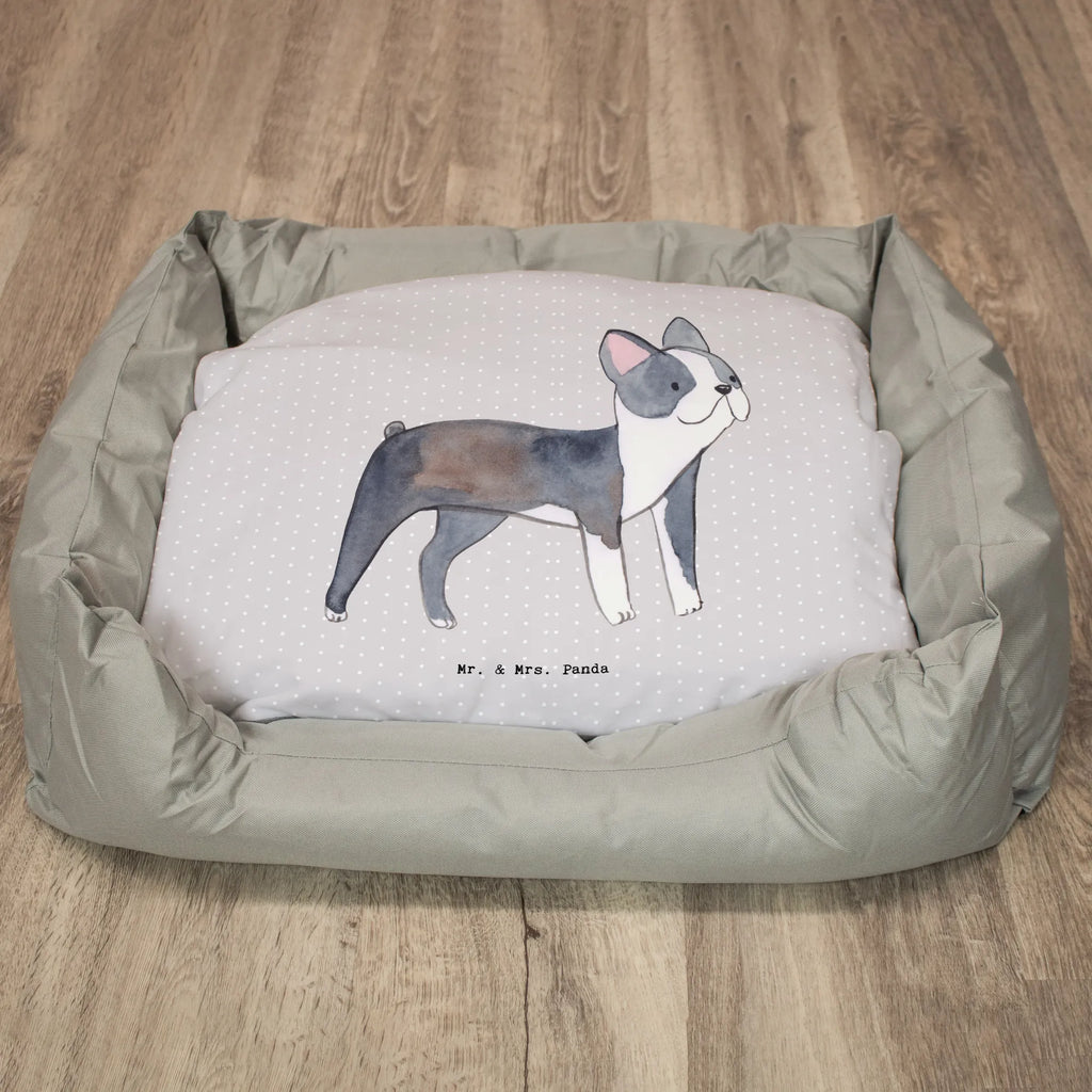 Dog bed Boston Terrier Lifesaver Dog, dog breed, purebred dog, dog owner, gift, animal lover, giving, puppy