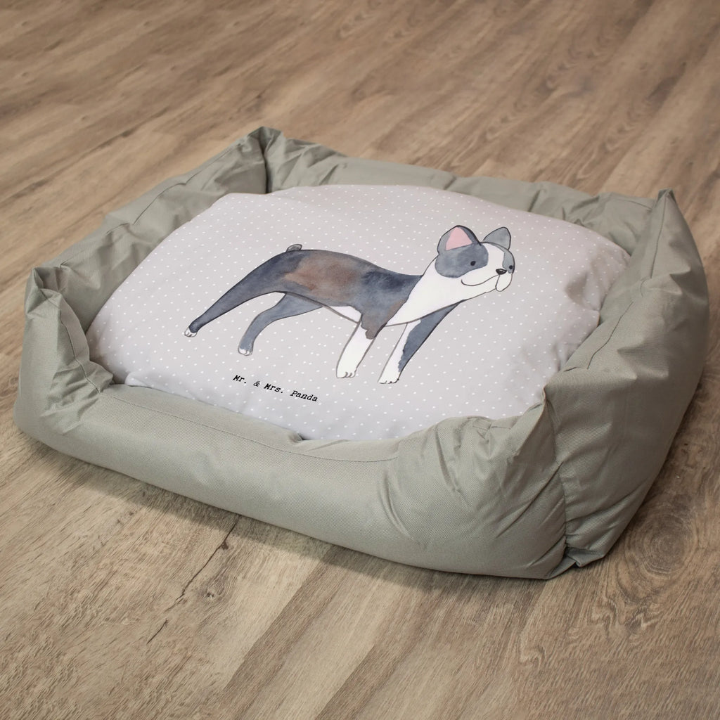 Dog bed Boston Terrier Lifesaver Dog, dog breed, purebred dog, dog owner, gift, animal lover, giving, puppy