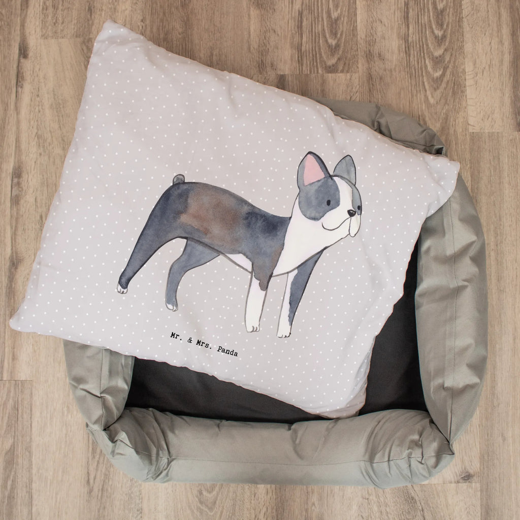 Dog bed Boston Terrier Lifesaver Dog, dog breed, purebred dog, dog owner, gift, animal lover, giving, puppy