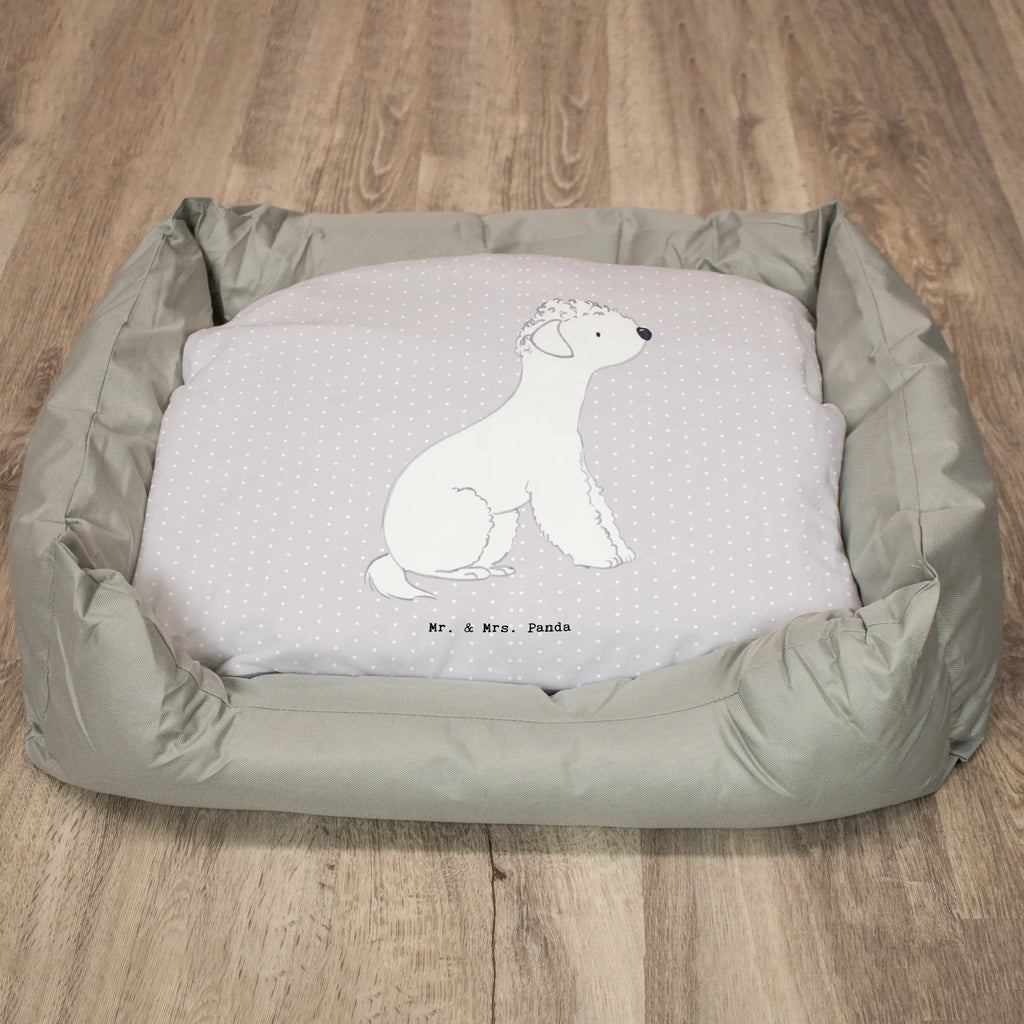 Dog bed Bedlington Terrier Lifesaver Dog, dog breed, purebred dog, dog owner, gift, animal lover, giving, puppy