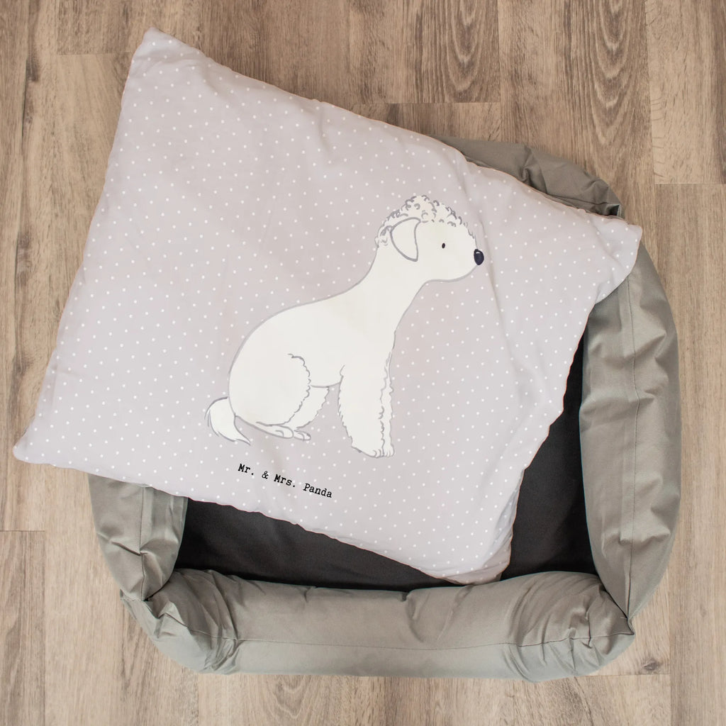 Dog bed Bedlington Terrier Lifesaver Dog, dog breed, purebred dog, dog owner, gift, animal lover, giving, puppy