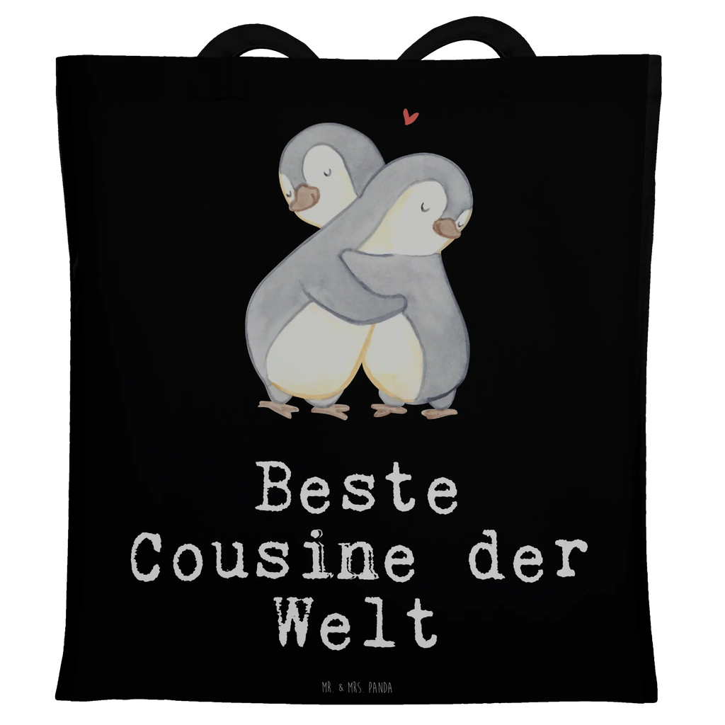 Tote bag penguin best cousin in the world Shopper, Jutebeutel, Jutetasche, Umhängetasche, Laptoptasche, Stoffbeutel, Schultertasche, Einkaufstasche, Badetasche, Beutel, Tasche, Tragetasche, Einkaufstüte, Stofftasche, Beuteltasche, Strandtasche, für, Dankeschön, Geschenk, Schenken, Geburtstag, Geburtstagsgeschenk, Geschenkidee, Danke, Bedanken, Mitbringsel, Freude machen, Geschenktipp, Kusine, Cousinchen, Familie, Kousine, Cousin, Verwandtschaft, Tochter von Tante, Cousine, Tochter von Onkel