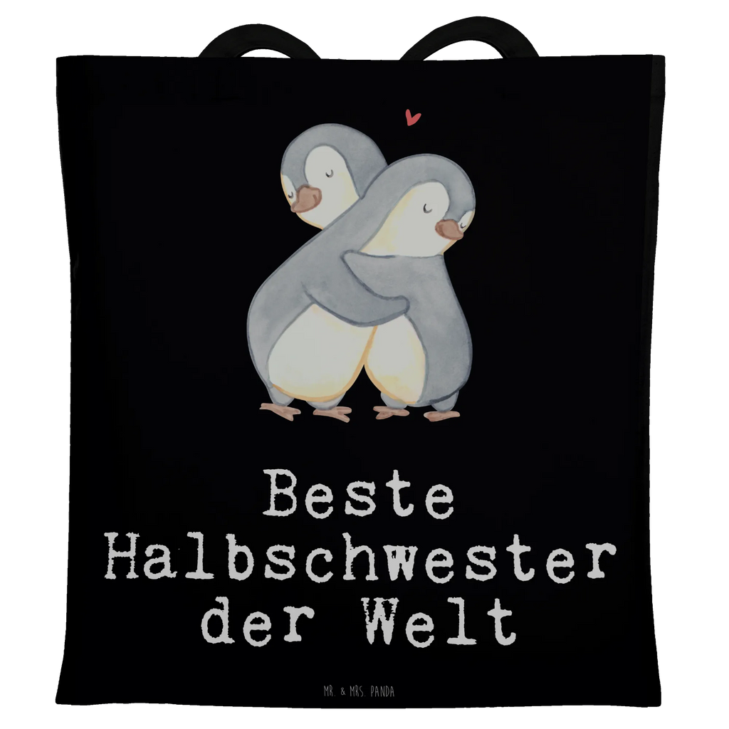 Tote bag penguin Best Half Sister in the World henkeltasche baumwolle, Büchertasche, universaltasche, einkaufsshopper, dokumententasche, Freizeittasche, Laptoptasche, umhängebeutel, stoff shopper, einkaufstasche baumwolle, Tüte, Strandtasche, Beutel, Schultertasche, beutel baumwolle, Baumwoll-Tragetasche, campus tasche, totebag, Shopper, stofftasche baumwolle, Schulbeutel, Henkeltasche, Tragetasche, Shopping Tasche, Baumwolltasche, baumwoll shopper, Einkaufsbeutel, Uni Tasche, umhängetasche baumwolle, Einkaufstüte, textiltasche, tragetasche baumwolle, schultertasche baumwolle, tasche baumwolle, freizeitbeutel, Stoffbeutel, Umhängetasche, festivaltasche, Stoff-Tragetasche, canvas tasche, Jutebeutel, Alltagstasche, Einkaufstasche, tragbeutel, schulterbeutel, Baumwollbeutel, Unitasche, Tote Bag, festival tasche, Stofftasche, Tasche, Baumwoll-Shopper, textilbeutel, Jutetasche, Schultasche, studententasche, Geschenkidee, Geschenk, Schenken, Mitbringsel, Geburtstag, Geburtstagsgeschenk, für, Danke, Dankeschön, Bedanken, Freude machen, Geschenktipp, Schwesterherz, Schwester, Liebe, Kleinigkeit, Familie, Schwestern, Halbschwester, Geschwister, Stiefgeschwister, Kinder, Sister, Beste, Tochter, Stiefschwester