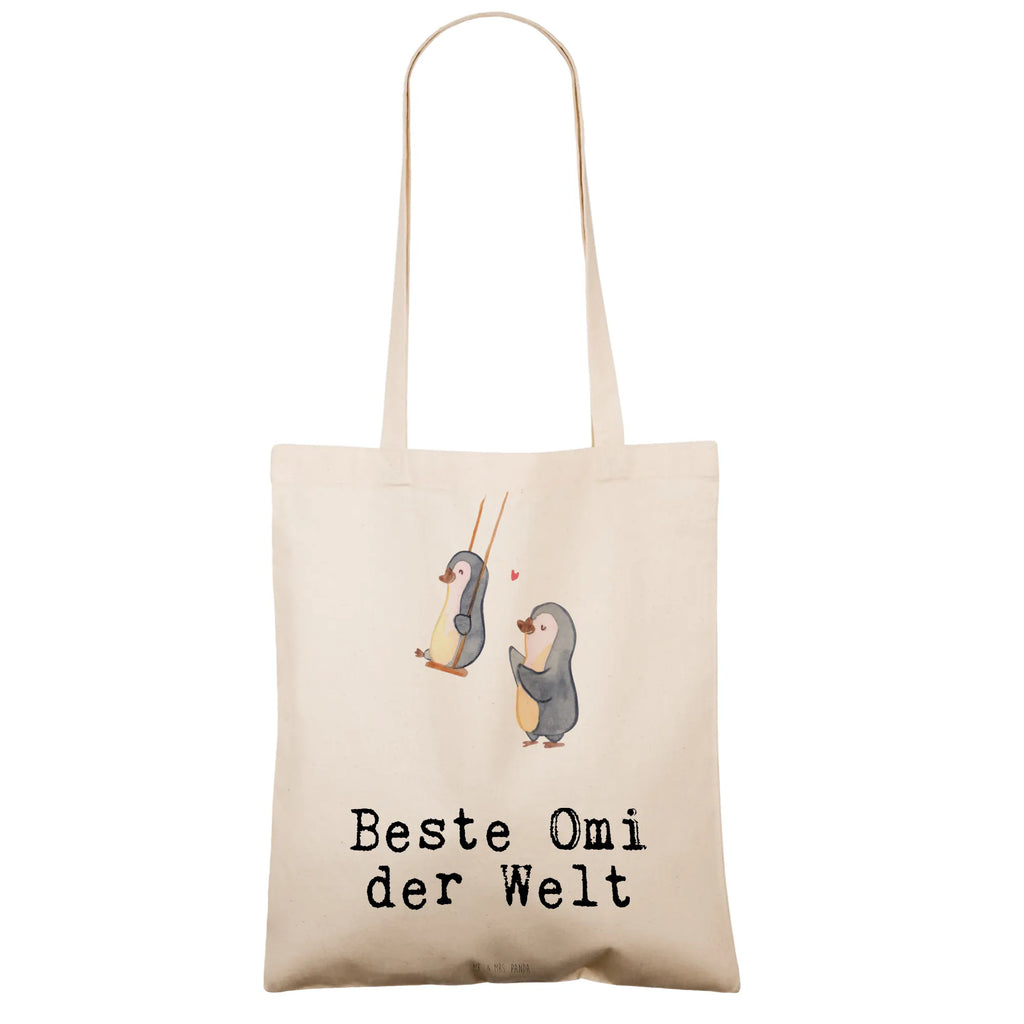 Tragetasche Pinguin Beste Omi der Welt Tasche, Strandtasche, Laptoptasche, Schultertasche, Shopper, Einkaufstasche, Beuteltasche, Stofftasche, Beutel, Jutebeutel, Badetasche, Stoffbeutel, Einkaufstüte, Umhängetasche, Jutetasche, Tragetasche, für, Dankeschön, Geschenk, Schenken, Geburtstag, Geburtstagsgeschenk, Geschenkidee, Danke, Bedanken, Mitbringsel, Freude machen, Geschenktipp, Großmama, Enkel, Omi, Großmutter, Oma, Kleinigkeit, Enkelkind, Großpapa, Bester, Enkelin, Omma, Ommi