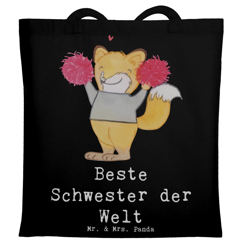 Tote bag Fox best sister in the world shopping bag, shoulder bag, cloth bag, pouch, cotton bag, jute bag, Carrier bag, bag, shopper, for, thank you, gift, giving, birthday, birthday present, gift idea, souvenir, make you happy, gift tip, Family, Trifle, Sister, Gift, Best, Sibling, Daughter