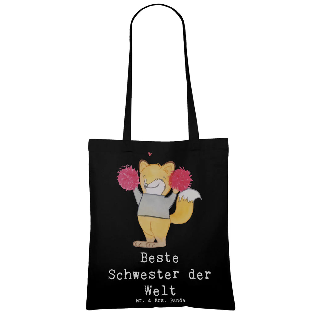 Tote bag Fox best sister in the world shopping bag, shoulder bag, cloth bag, pouch, cotton bag, jute bag, Carrier bag, bag, shopper, for, thank you, gift, giving, birthday, birthday present, gift idea, souvenir, make you happy, gift tip, Family, Trifle, Sister, Gift, Best, Sibling, Daughter