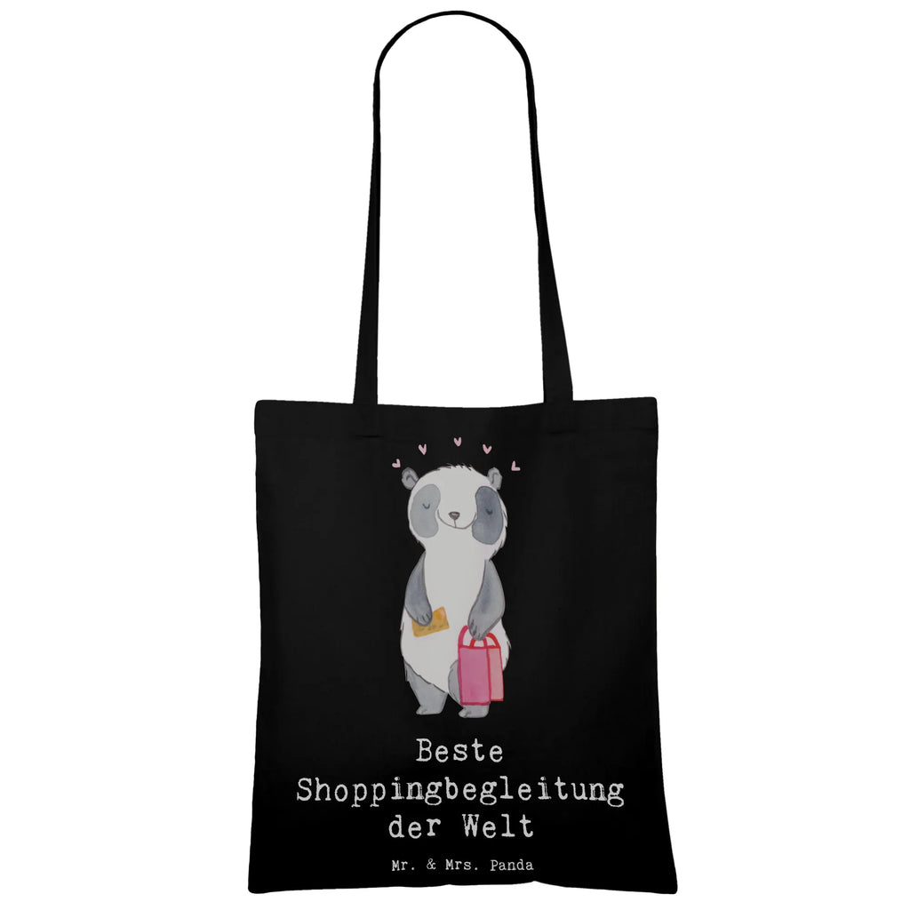 Tote bag panda Best shopping companion in the world cloth bag, shopper, bag, shoulder bag, pouch, shopping bag, jute bag, cotton bag, Carrier bag, for, thank you, gift, giving, birthday, birthday present, gift idea, souvenir, make you happy, gift tip, Shopping companion, escort, shopping, queen, best, partner, boyfriend, girlfriend, shopping queen, bff, shopping partner