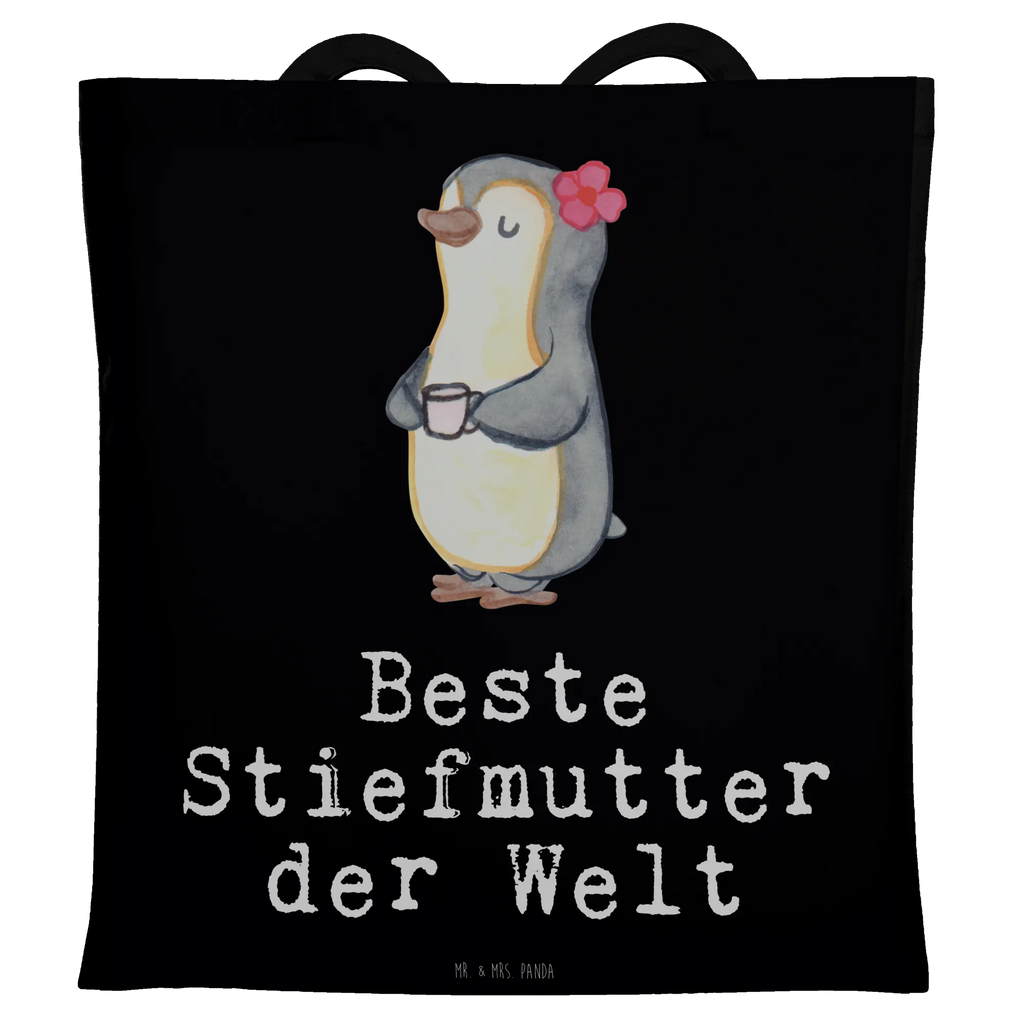 Tote bag penguin Best stepmom in the world Beuteltasche, Einkaufstüte, Tasche, Badetasche, Jutetasche, Strandtasche, Umhängetasche, Schultertasche, Beutel, Jutebeutel, Laptoptasche, Stoffbeutel, Stofftasche, Shopper, Tragetasche, Einkaufstasche, für, Dankeschön, Geschenk, Schenken, Geburtstag, Geburtstagsgeschenk, Geschenkidee, Danke, Bedanken, Mitbringsel, Freude machen, Geschenktipp, Mutter, Stiefmutter, Mutti, Mama, Beste, Stief Mutter, Mami, Tochter, Muttertag, Sohn, Stiefmama