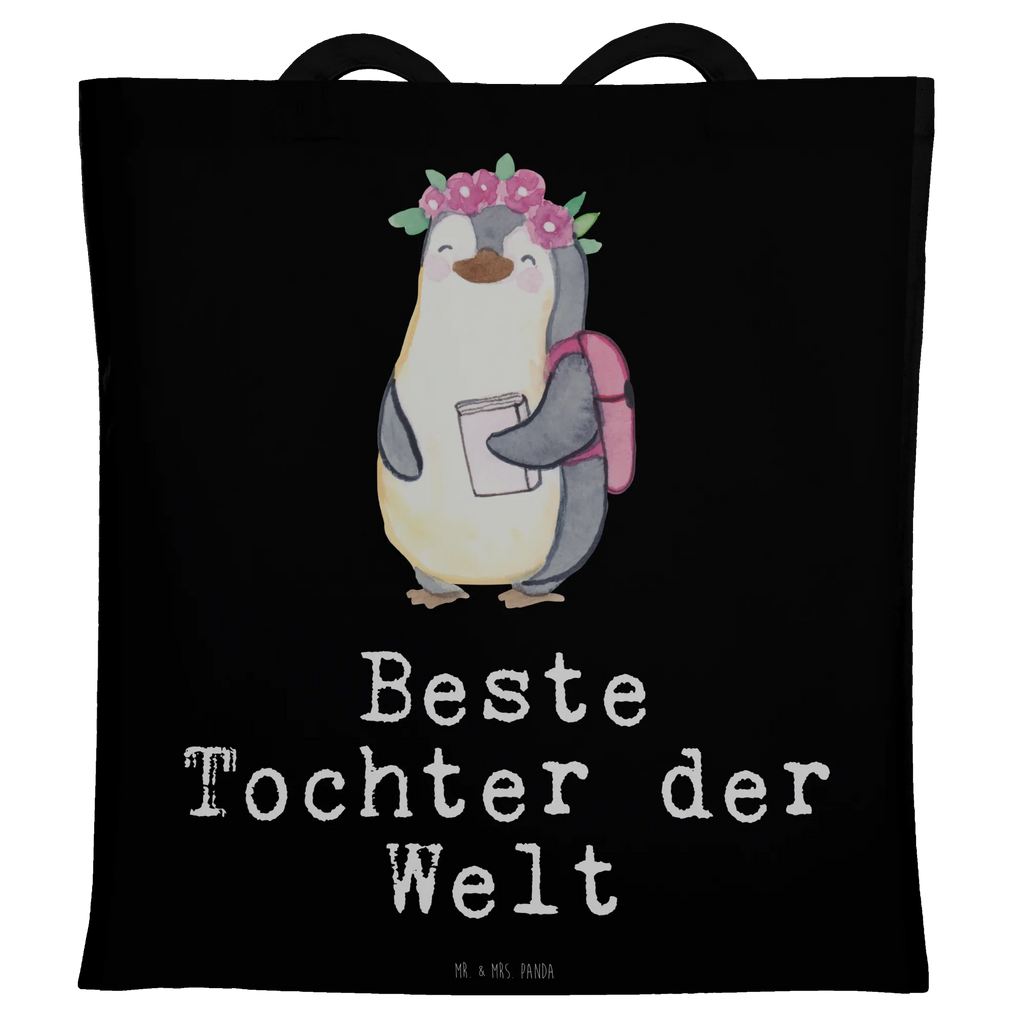Tragetasche Pinguin Beste Tochter der Welt tragbeutel, Laptoptasche, Tüte, Schulbeutel, Strandtasche, festivaltasche, umhängebeutel, Umhängetasche, festival tasche, textiltasche, Uni Tasche, Einkaufstasche, universaltasche, Shopper, schultertasche baumwolle, einkaufstasche baumwolle, beutel baumwolle, Büchertasche, Tasche, totebag, canvas tasche, Freizeittasche, Stoffbeutel, Shopping Tasche, Stoff-Tragetasche, tragetasche baumwolle, Henkeltasche, Jutebeutel, dokumententasche, henkeltasche baumwolle, tasche baumwolle, umhängetasche baumwolle, stoff shopper, campus tasche, Einkaufsbeutel, studententasche, Alltagstasche, Unitasche, baumwoll shopper, Baumwolltasche, Stofftasche, Tote Bag, Schultertasche, schulterbeutel, Baumwoll-Shopper, Baumwoll-Tragetasche, einkaufsshopper, Beutel, stofftasche baumwolle, Jutetasche, Schultasche, Einkaufstüte, Baumwollbeutel, freizeitbeutel, Tragetasche, textilbeutel, Geschenkidee, Geschenk, Schenken, Mitbringsel, Geburtstag, Geburtstagsgeschenk, für, Danke, Dankeschön, Bedanken, Freude machen, Geschenktipp, Kinder, Vater, Kind, Belohnung, Kleine, Tochter, Mutter, Töchter, Geburt, Familie, Töchterchen