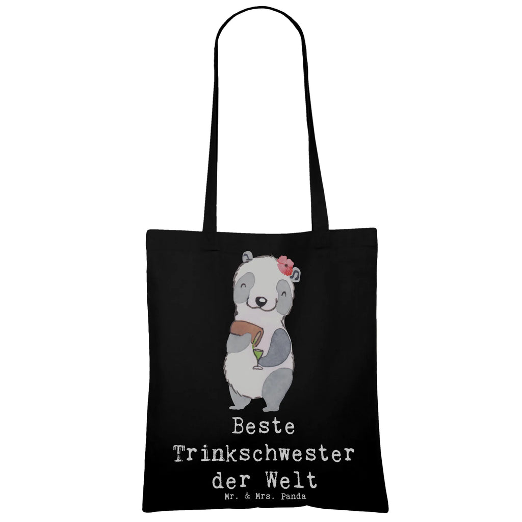Torba Panda Najlepsza koleżanka do picia na świecie Shopper, Laptoptasche, Einkaufstasche, Beuteltasche, Schultertasche, Einkaufstüte, Badetasche, Tragetasche, Beutel, Tasche, Stoffbeutel, Strandtasche, Stofftasche, Jutebeutel, Jutetasche, Umhängetasche, für, Dankeschön, Geschenk, Schenken, Geburtstag, Geburtstagsgeschenk, Geschenkidee, Danke, Bedanken, Mitbringsel, Freude machen, Geschenktipp, Alkohol, Bae, Saufschwester, Freundin, Trinkschwester, Sister, Kleinigkeit, Sister from another Mister, Trinken, Schwester, Wochenende, Party