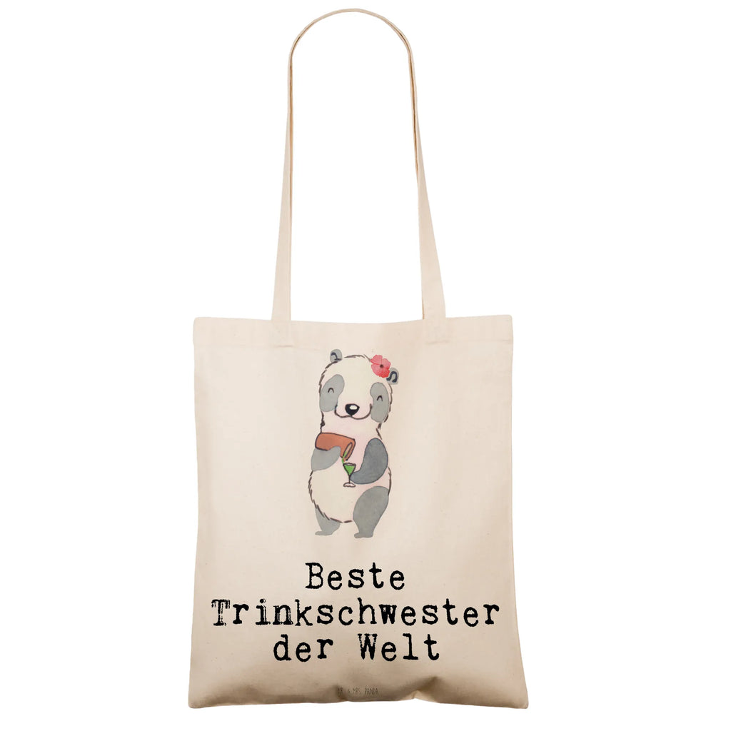 Torba Panda Najlepsza koleżanka do picia na świecie Shopper, Laptoptasche, Einkaufstasche, Beuteltasche, Schultertasche, Einkaufstüte, Badetasche, Tragetasche, Beutel, Tasche, Stoffbeutel, Strandtasche, Stofftasche, Jutebeutel, Jutetasche, Umhängetasche, für, Dankeschön, Geschenk, Schenken, Geburtstag, Geburtstagsgeschenk, Geschenkidee, Danke, Bedanken, Mitbringsel, Freude machen, Geschenktipp, Alkohol, Bae, Saufschwester, Freundin, Trinkschwester, Sister, Kleinigkeit, Sister from another Mister, Trinken, Schwester, Wochenende, Party