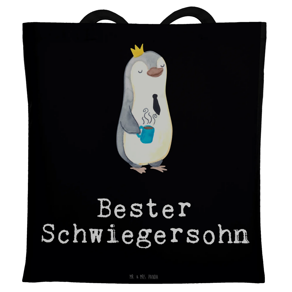 Torba pingwin Najlepszy zięć dla, Dziękuję, Prezent, Wręczyć, Urodziny, Prezent urodzinowy, Pomysł na prezent, Podziękować, Upominek, Sprawić radość, Tip na prezent