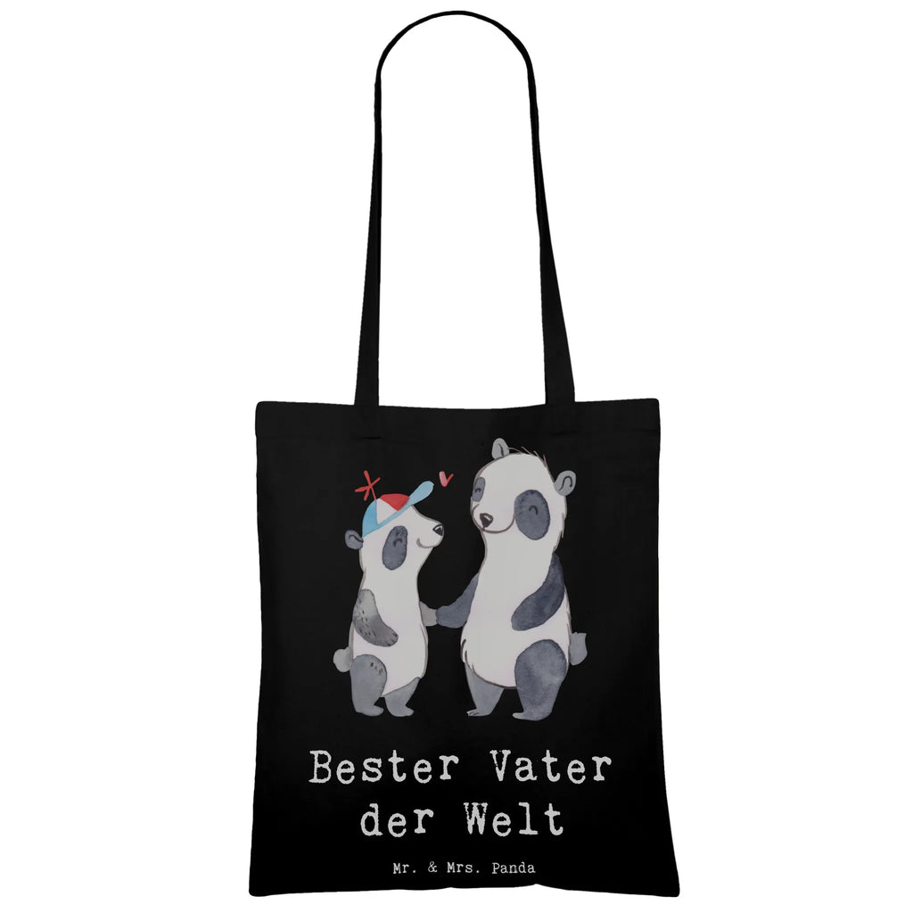 Tote bag panda best dad in the world shopper, cloth bag, jute bag, shopping bag, shoulder bag, Carrier bag, bag, pouch, cotton bag, for, thank you, gift, giving, birthday, birthday present, gift idea, souvenir, make you happy, gift tip, papi, gift father, dad, man, papa, best, little thing, family, Father, daddy, parents