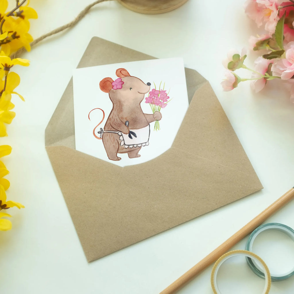 Greetings card Mouse Best neighbor in the world birthday card, folding card, invitation card, greeting card, wedding card, for, thank you, gift, giving, birthday, birthday present, gift idea, souvenir, make you happy, gift tip, neighbors, neighborhood, friend, friendship, neighbor, Neighbor, resident