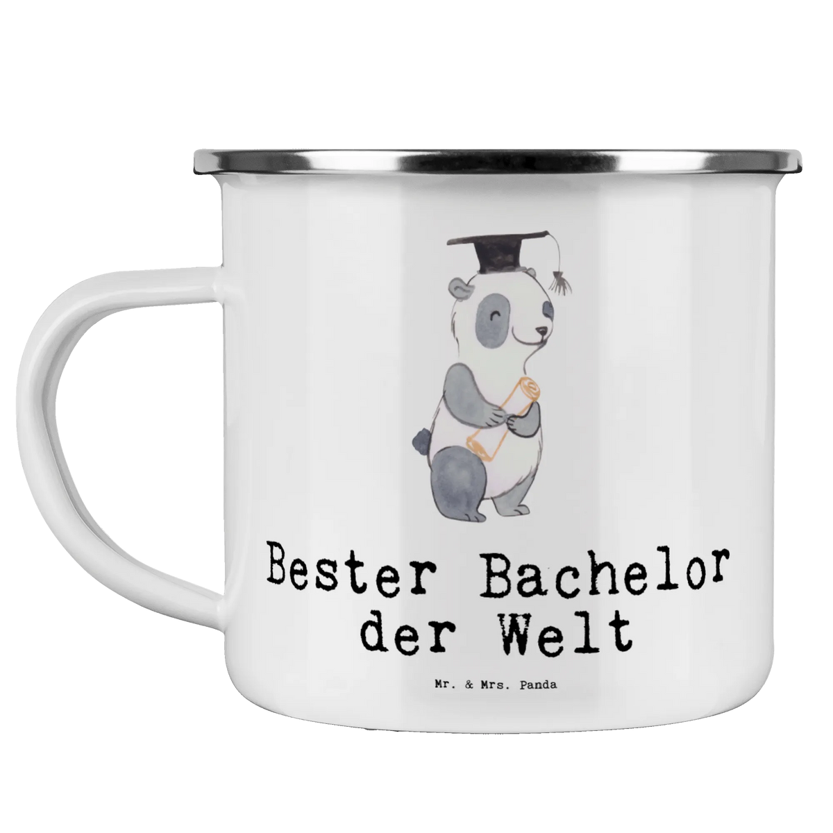 Camping Emaille Tasse Panda Bester Bachelor der Welt Emaille Tasse, becher emaille, Tasse Emaille, emaillebecher, Pott, blechbecher, outdoortasse, Outdoor Tasse, wandertasse, Motivtasse, Emaille Becher, Outdoor Becher, Teebecher, Reisebecher, Teetasse, Campingbecher, reisetasse, wanderbecher, Emailletasse, Haferl, Kaffeepott, Blechtasse, Campingtasse, metallbecher, Schenken, Freude machen, Geschenktipp, für, Danke, Dankeschön, Geburtstag, Geschenk, Geburtstagsgeschenk, Mitbringsel, Bedanken, Geschenkidee, Witzig, Studium, Uni, Student, Abschluss, Alumni, Universität, Spaß, Musterschüler, Studienabschluss, Sohn, Studenten, Bachelor, Lustig, Hochschule