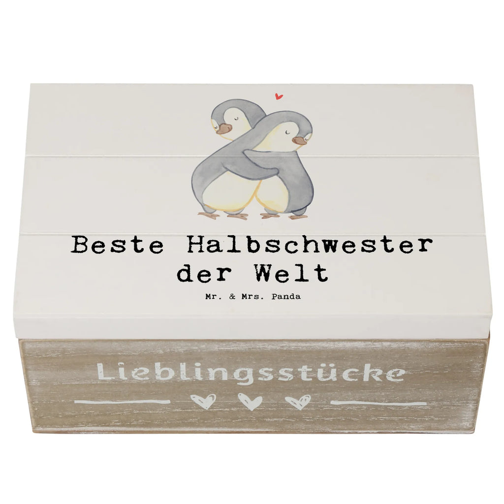 Holzkiste Pinguin Beste Halbschwester der Welt Holzkisten, Aufbewahrungsbox aus Holz, holzschachtel, Holzbox, Aufbewahrungsbox Holz, Holzkiste mit Deckel, holztruhen, Aufbewahrungskiste, holzschatulle, kiste holz, Schatulle, Holzkiste, holzkästchen, box holz, Aufbewahrungsbox, truhe holz, aufbewahrungstruhe, aufbewahrungskiste mit deckel, Holz Aufbewahrungsbox, Holztruhe, Holzboxen, aufbewahrungsboxen, aufbewahrungskisten, Holzbox mit Deckel, Box aus Holz, Schenken, Bedanken, Dankeschön, Geschenkidee, Geburtstag, Geschenk, Geburtstagsgeschenk, Danke, Mitbringsel, Geschenktipp, für, Freude machen, Liebe, Halbschwester, Kinder, Stiefschwester, Stiefgeschwister, Schwester, Kleinigkeit, Schwesterherz, Beste, Sister, Geschwister, Familie, Schwestern, Tochter