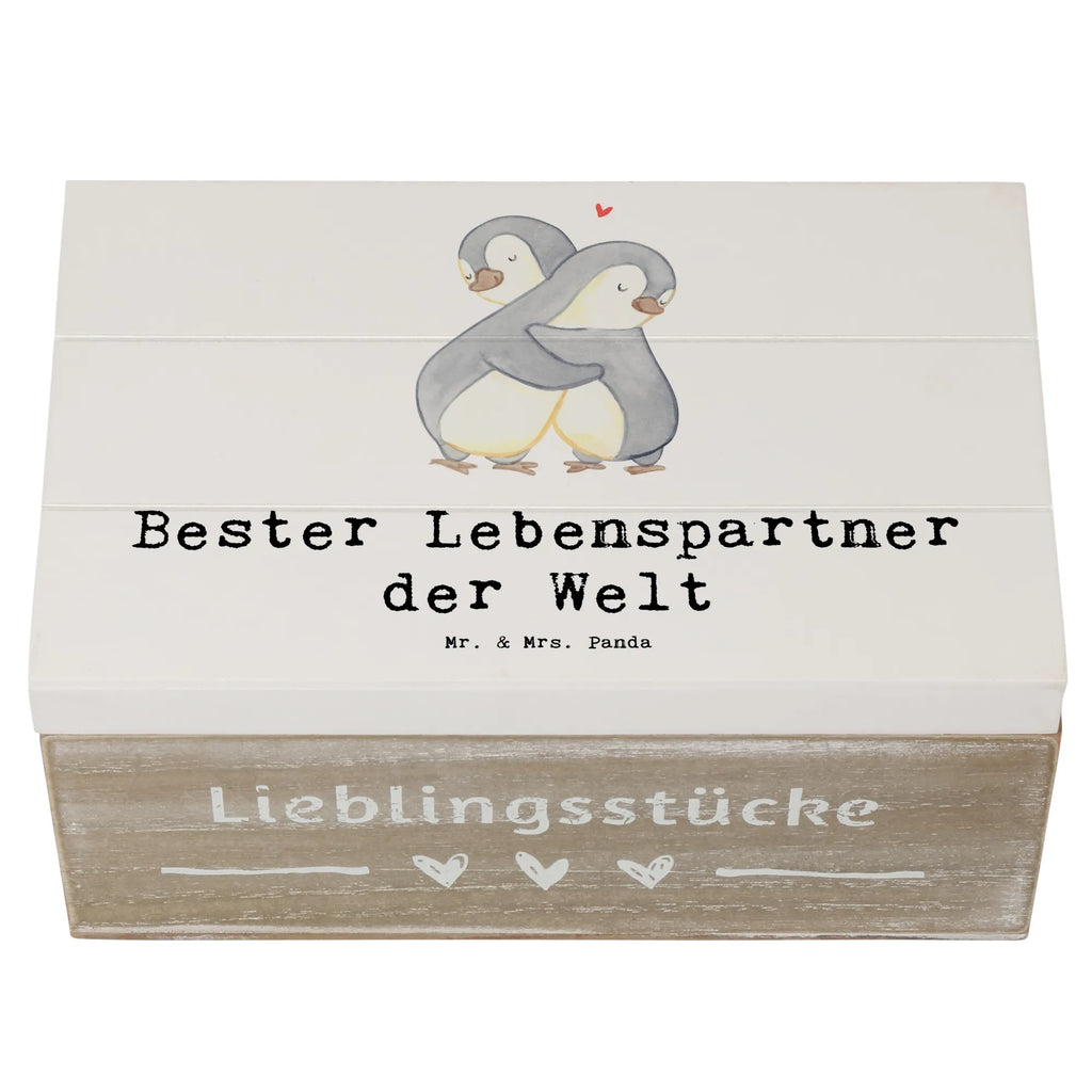 Holzkiste Pinguin Bester Lebenspartner der Welt Truhe, Dekokiste, Holzkiste, Erinnerungskiste, XXL, Aufbewahrungsbox, Erinnerungsbox, Geschenkbox, Schatulle, Schatzkiste, Geschenkdose, Kiste, für, Dankeschön, Geschenk, Schenken, Geburtstag, Geburtstagsgeschenk, Geschenkidee, Danke, Bedanken, Mitbringsel, Freude machen, Geschenktipp, Freundin, verliebt, Freund, Liebe, Ehefrau, Hochzeitstag, Ehemann, Partner, Ehepartner, Lebenspartner
