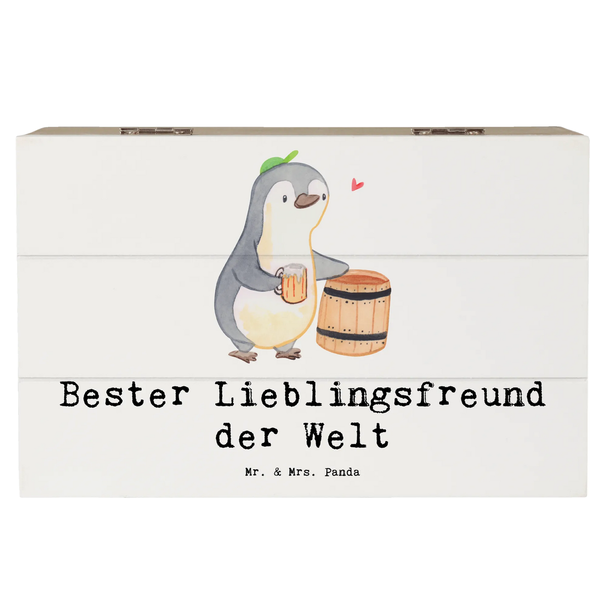 Wooden chest penguin Best Favorite Friend in the World gift tip, gift idea, gift, birthday present, giving, thank you, birthday, for, make you happy, heart, best friend, Favorite friend, friend, darling, favorite person