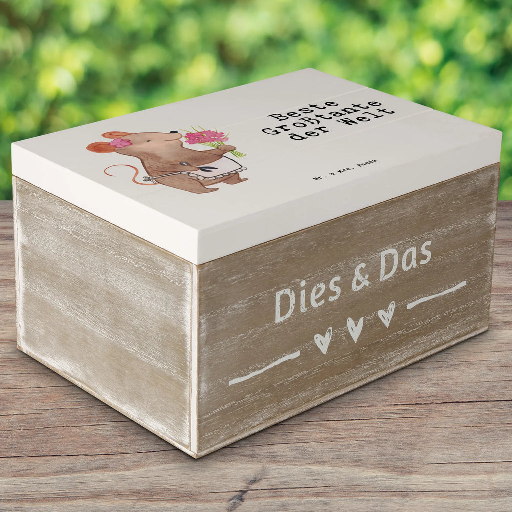 Holzkiste Maus Beste Großtante der Welt Erinnerungskiste, Truhe, Holzkiste, Schatulle, Geschenkdose, Kiste, Aufbewahrungsbox, Erinnerungsbox, Dekokiste, XXL, Schatzkiste, Geschenkbox, für, Dankeschön, Geschenk, Schenken, Geburtstag, Geburtstagsgeschenk, Geschenkidee, Danke, Bedanken, Mitbringsel, Freude machen, Geschenktipp, Nichte, Tante, Großtante, Schwester, Kleinigkeit, Familie, Groß, Grosstante, Beste, Tanten, Lieblingstante, Neffe