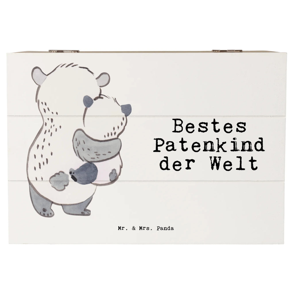 Holzkiste Panda Bestes Patenkind der Welt Schatulle, Kiste, Dekokiste, Truhe, Holzkiste, Geschenkbox, Erinnerungskiste, Geschenkdose, Aufbewahrungsbox, XXL, Erinnerungsbox, Schatzkiste, für, Dankeschön, Geschenk, Schenken, Geburtstag, Geburtstagsgeschenk, Geschenkidee, Danke, Bedanken, Mitbringsel, Freude machen, Geschenktipp, Taufe, Täufling, Tauffeier, Patenkind, Nichte, Neffe, Paten Kind, Patenonkel, Taufgeschenk, Patentante, Pate