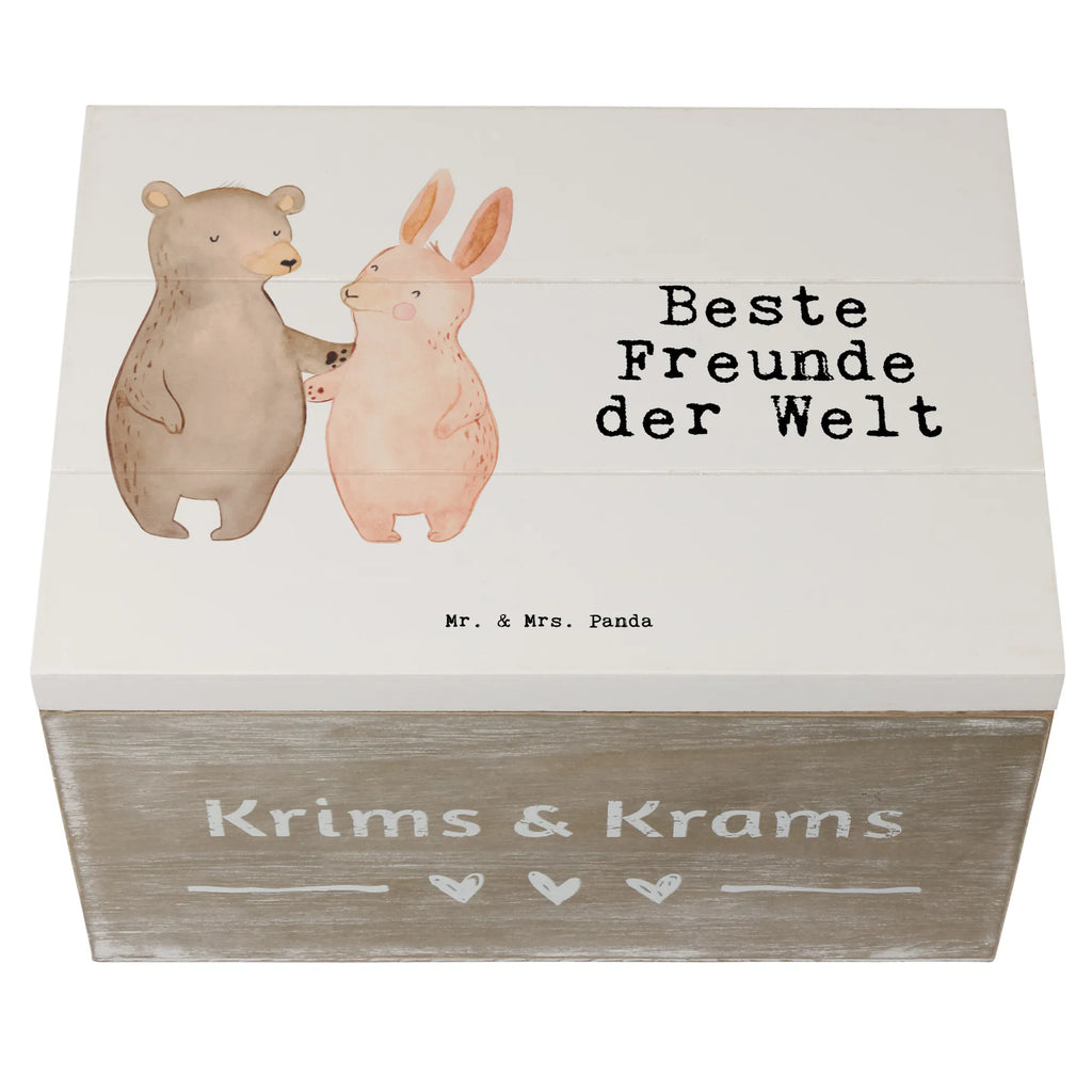 Holzkiste Hase Beste Freunde der Welt Erinnerungskiste, Kiste, Truhe, Aufbewahrungsbox, Schatulle, Dekokiste, Geschenkbox, XXL, Holzkiste, Geschenkdose, Erinnerungsbox, Schatzkiste, für, Dankeschön, Geschenk, Schenken, Geburtstag, Geburtstagsgeschenk, Geschenkidee, Danke, Bedanken, Mitbringsel, Freude machen, Geschenktipp, Freundin, bae, Freundschaft, Kumpel, bff, Freund, Freunde, Clique, best friends