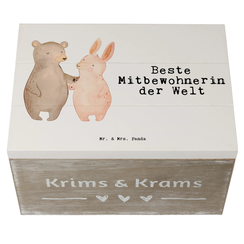 Holzkiste Hase Beste Mitbewohnerin der Welt Holzkiste, XXL, Dekokiste, Schatzkiste, Aufbewahrungsbox, Kiste, Geschenkdose, Erinnerungskiste, Geschenkbox, Schatulle, Truhe, Erinnerungsbox, für, Dankeschön, Geschenk, Schenken, Geburtstag, Geburtstagsgeschenk, Geschenkidee, Danke, Bedanken, Mitbringsel, Freude machen, Geschenktipp, WG, Mitbewohnerin, Stubenkameradin, Wohngemeinschaft, Zimmerkollegin, Zimmergenossin, Zimmernachbarin, WG-Bewohnerin