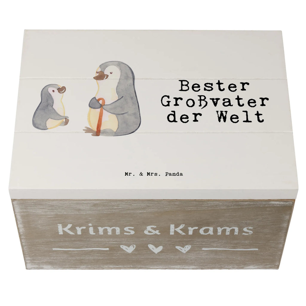 Wooden chest penguin Best grandfather in the world Aufbewahrungsbox, Schatulle, Geschenkdose, Schatzkiste, Erinnerungskiste, Kiste, Erinnerungsbox, Geschenkbox, Dekokiste, Truhe, Holzkiste, XXL, für, Dankeschön, Geschenk, Schenken, Geburtstag, Geburtstagsgeschenk, Geschenkidee, Danke, Bedanken, Mitbringsel, Freude machen, Geschenktipp, Oppi, Enkel, Grossvater, Enkelkind, Opi. Großpapa, Kleinigkeit, Opa, Bester, Oppa, Großeltern, Großvater, Enkelin
