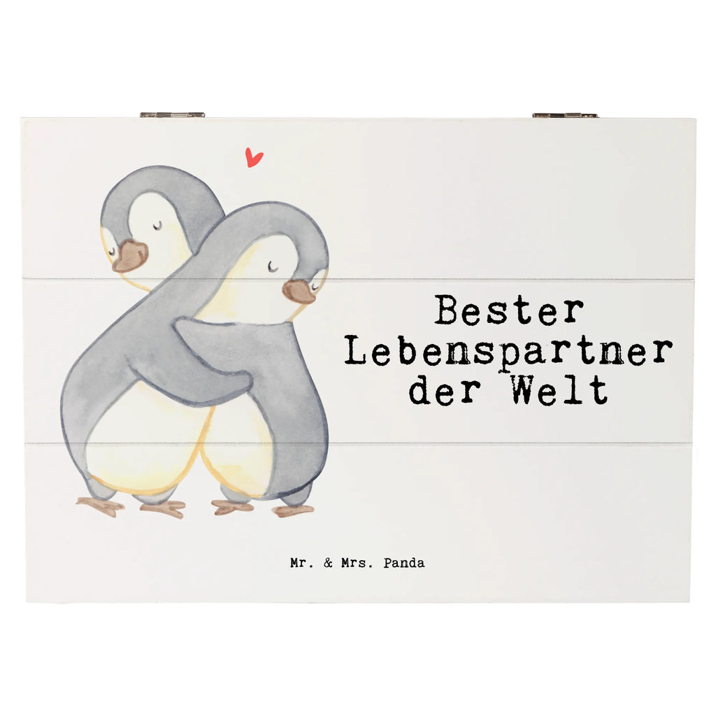 Holzkiste Pinguin Bester Lebenspartner der Welt Truhe, Dekokiste, Holzkiste, Erinnerungskiste, XXL, Aufbewahrungsbox, Erinnerungsbox, Geschenkbox, Schatulle, Schatzkiste, Geschenkdose, Kiste, für, Dankeschön, Geschenk, Schenken, Geburtstag, Geburtstagsgeschenk, Geschenkidee, Danke, Bedanken, Mitbringsel, Freude machen, Geschenktipp, Freundin, verliebt, Freund, Liebe, Ehefrau, Hochzeitstag, Ehemann, Partner, Ehepartner, Lebenspartner