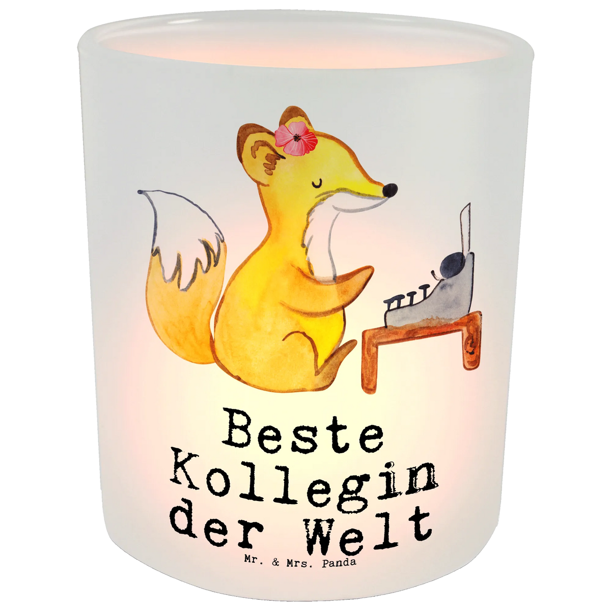 Lantern Fox Best colleague in the world gift, birthday, gift idea, birthday present, giving, thank you, for, make you happy, gift tip, retirement, fellow worker, colleague, girlfriend, co-worker, work, farewell gift, Work colleague