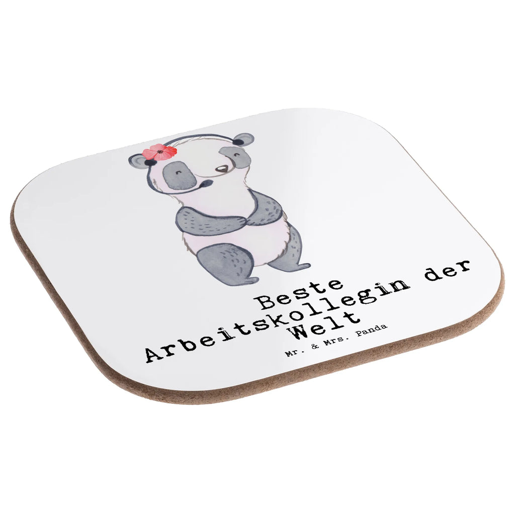 Podkładka Panda Najlepsza koleżanka z pracy na świecie dla, Dziękuję, Prezent, Wręczyć, Urodziny, Prezent urodzinowy, Pomysł na prezent, Podziękować, Upominek, Sprawić radość, Tip na prezent