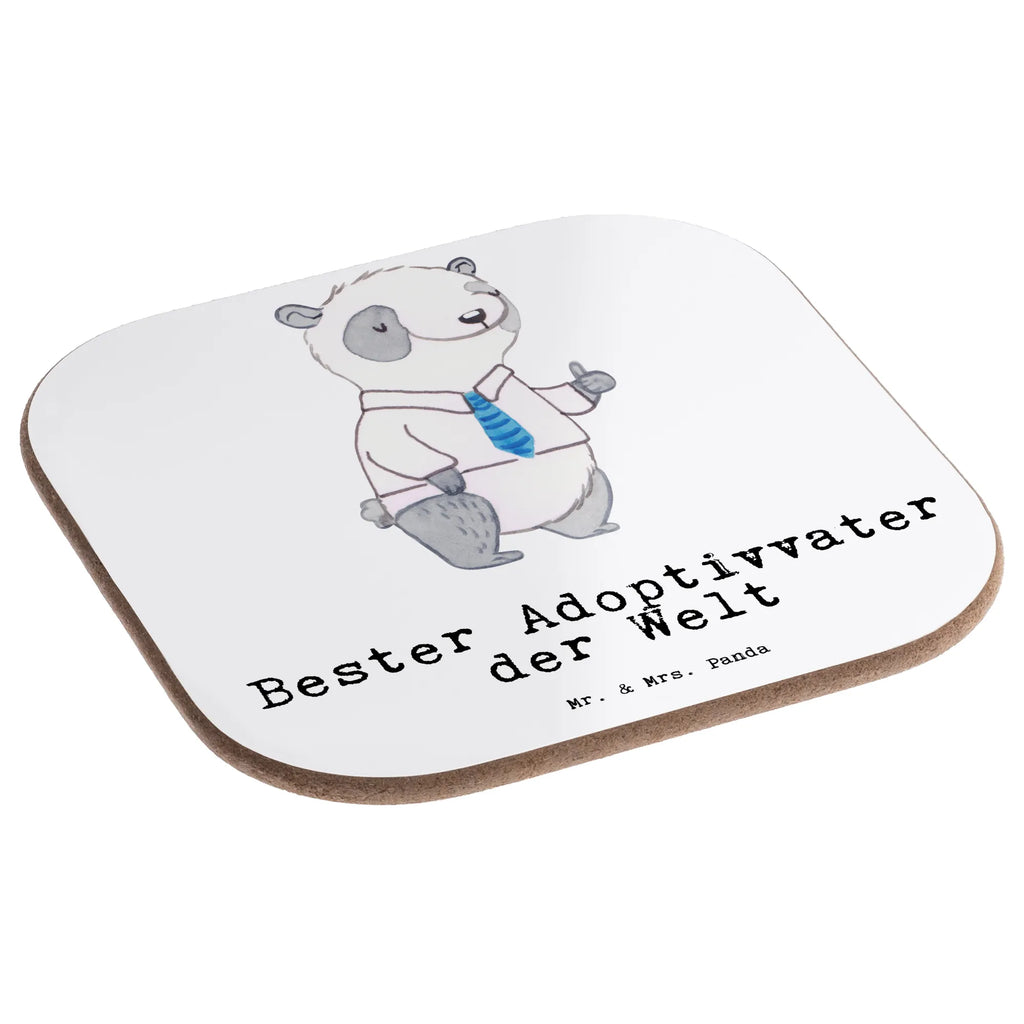 Quadratische Untersetzer Panda Bester Adoptivvater der Welt Getränkeuntersetzer, Glasuntersetzer, Untersetzer, Untersetzer Holz, Untersetzer Design, Tassen Untersetzer, Untersetzer Gläser, Holzuntersetzer, Untersetzer für Gläser, Untersetzer aus Holz, Korkuntersetzer, Bierdeckel, für, Dankeschön, Geschenk, Schenken, Geburtstag, Geburtstagsgeschenk, Geschenkidee, Danke, Bedanken, Mitbringsel, Freude machen, Geschenktipp, adoptiert, Adoptivvater, Adoptiv vater, Adoption