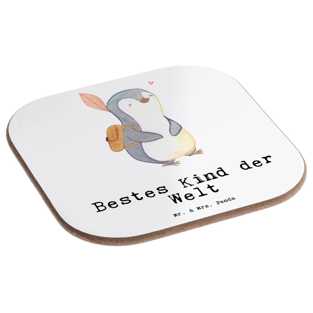 Podkładka Pingwin Najlepsze dziecko na świecie dla, Dziękuję, Prezent, Wręczyć, Urodziny, Prezent urodzinowy, Pomysł na prezent, Podziękować, Upominek, Sprawić radość, Tip na prezent