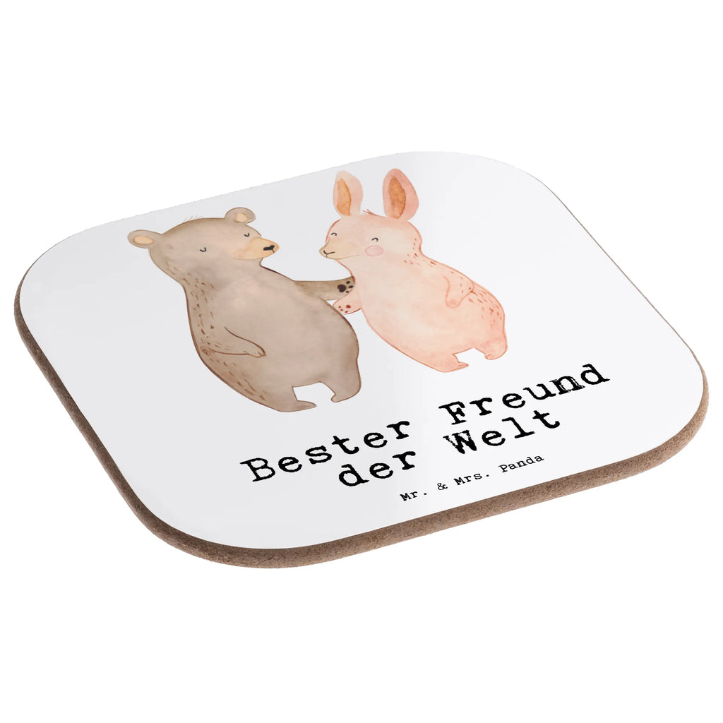 Podkładka królik Najlepszy przyjaciel na świecie dla, Dziękuję, Prezent, Wręczyć, Urodziny, Prezent urodzinowy, Pomysł na prezent, Podziękować, Upominek, Sprawić radość, Tip na prezent