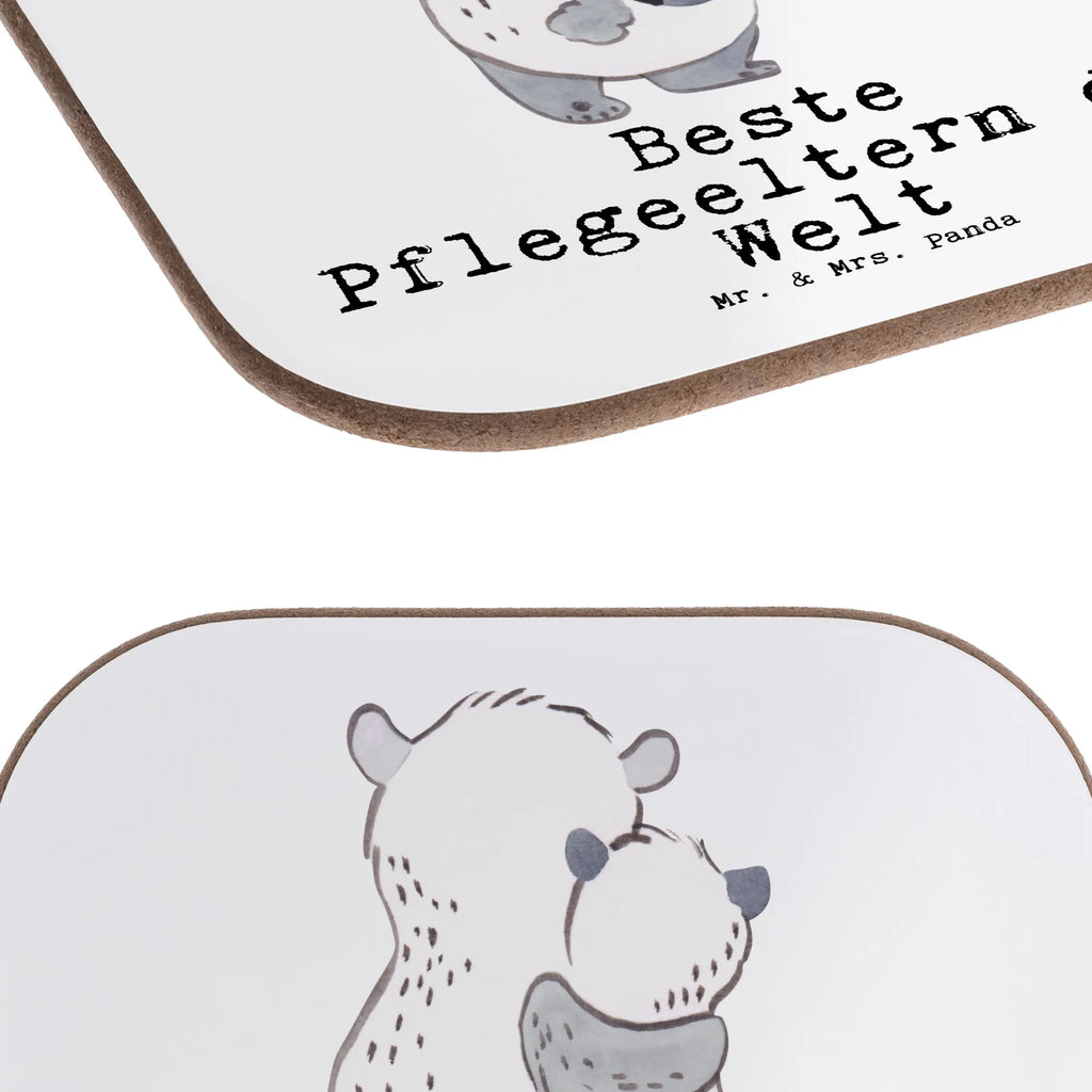 Square coaster panda Best foster parents in the world gift, gifts, glass coasters, party, presents, breakfast, Coasters, for, thank you, giving, birthday, birthday present, gift idea, souvenir, make you happy, gift tip, foster child, mom and dad, daddy, mommy, parents, adoption, mom, family, parents couple, dad, foster parents