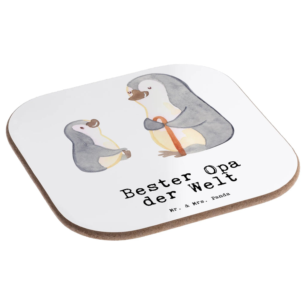 Podkładka Pingwin Najlepszy dziadek na świecie dla, Dziękuję, Prezent, Wręczyć, Urodziny, Prezent urodzinowy, Pomysł na prezent, Podziękować, Upominek, Sprawić radość, Tip na prezent