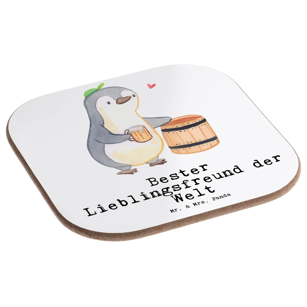 Podkładka pingwin Najlepszy ulubiony przyjaciel na świecie dla, Dziękuję, Prezent, Wręczyć, Urodziny, Prezent urodzinowy, Pomysł na prezent, Podziękować, Upominek, Sprawić radość, Tip na prezent