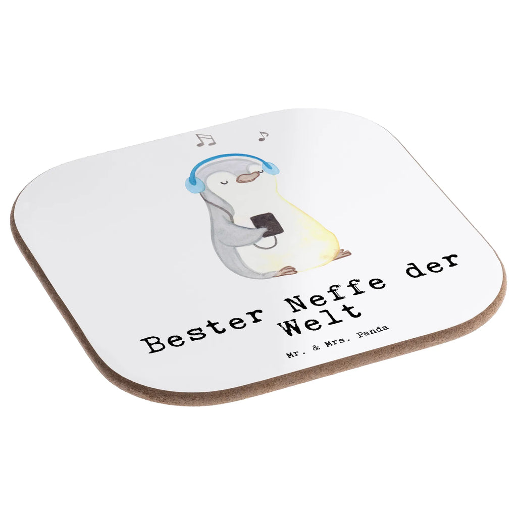 Podkładka Pingwin Najlepszy siostrzeniec na świecie dla, Dziękuję, Prezent, Wręczyć, Urodziny, Prezent urodzinowy, Pomysł na prezent, Podziękować, Upominek, Sprawić radość, Tip na prezent