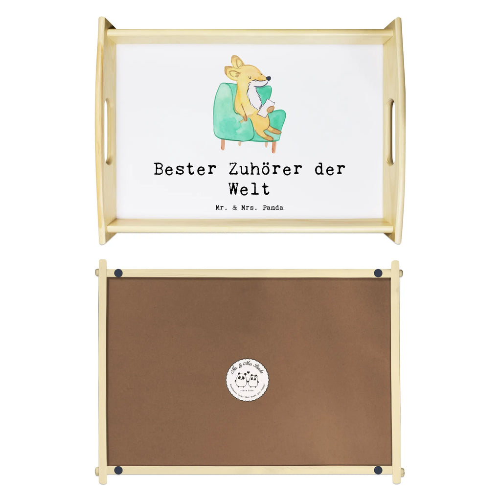 Serviertablett Fuchs Bester Zuhörer der Welt echtholz tablett, couchtablett, serviertablett holz, Frühstückstablett, Serviertablett, Servier Tablett, serviertablett aus holz, tragetablett, holz serviertablett, getränketablett, tablett für bett, sofatablett, bett tablett, betttablett, essenstablett, tablett aus holz, Tablett, Holztablett, tablett für essen, tablett für getränke, tablett holz, ablagetablett, Küchentablett, teetablett, tablett zum servieren, kaffeetablett, Geschenkidee, Geschenk, Schenken, Mitbringsel, Geburtstag, Geburtstagsgeschenk, für, Danke, Dankeschön, Bedanken, Freude machen, Geschenktipp, Zuhörer, Freundin, Freund, Offenes Ohr, Hilfe, Hilfsbereit