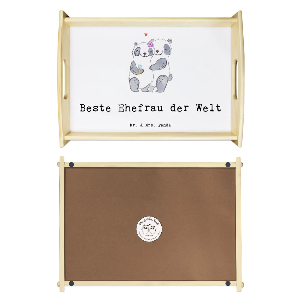 Serviertablett Panda Beste Ehefrau der Welt Tablett, Servier Tablett, tragetablett, Holztablett, couchtablett, teetablett, tablett holz, ablagetablett, sofatablett, tablett zum servieren, echtholz tablett, tablett für getränke, serviertablett holz, kaffeetablett, betttablett, Serviertablett, bett tablett, Küchentablett, essenstablett, serviertablett aus holz, tablett für bett, tablett für essen, holz serviertablett, Frühstückstablett, getränketablett, tablett aus holz, Mitbringsel, Bedanken, Geschenktipp, Freude machen, Schenken, für, Danke, Geschenk, Geschenkidee, Geburtstag, Geburtstagsgeschenk, Dankeschön, Braut, Kleinigkeit, Gattin, Freundin, Lebensgefährtin, Beste, Traumfrau, Ehepartner, Hochzeit, Partnerin, Frau, Ehefrau, Liebling, Ehe