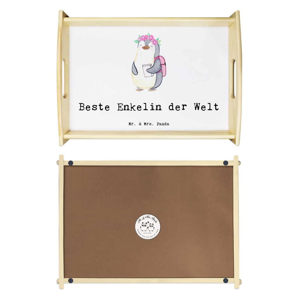 Serviertablett Pinguin Beste Enkelin der Welt Dekotablett, Holztablett, Frühstückstablett, Küchentablett, Serviertablett, Tablett, für, Dankeschön, Geschenk, Schenken, Geburtstag, Geburtstagsgeschenk, Geschenkidee, Danke, Bedanken, Mitbringsel, Freude machen, Geschenktipp, Opa, Enkelkind, Taufe, Großtochter, Kind von Tochter, Oma, Kind von Sohn, Enkelin, Enkeltochter