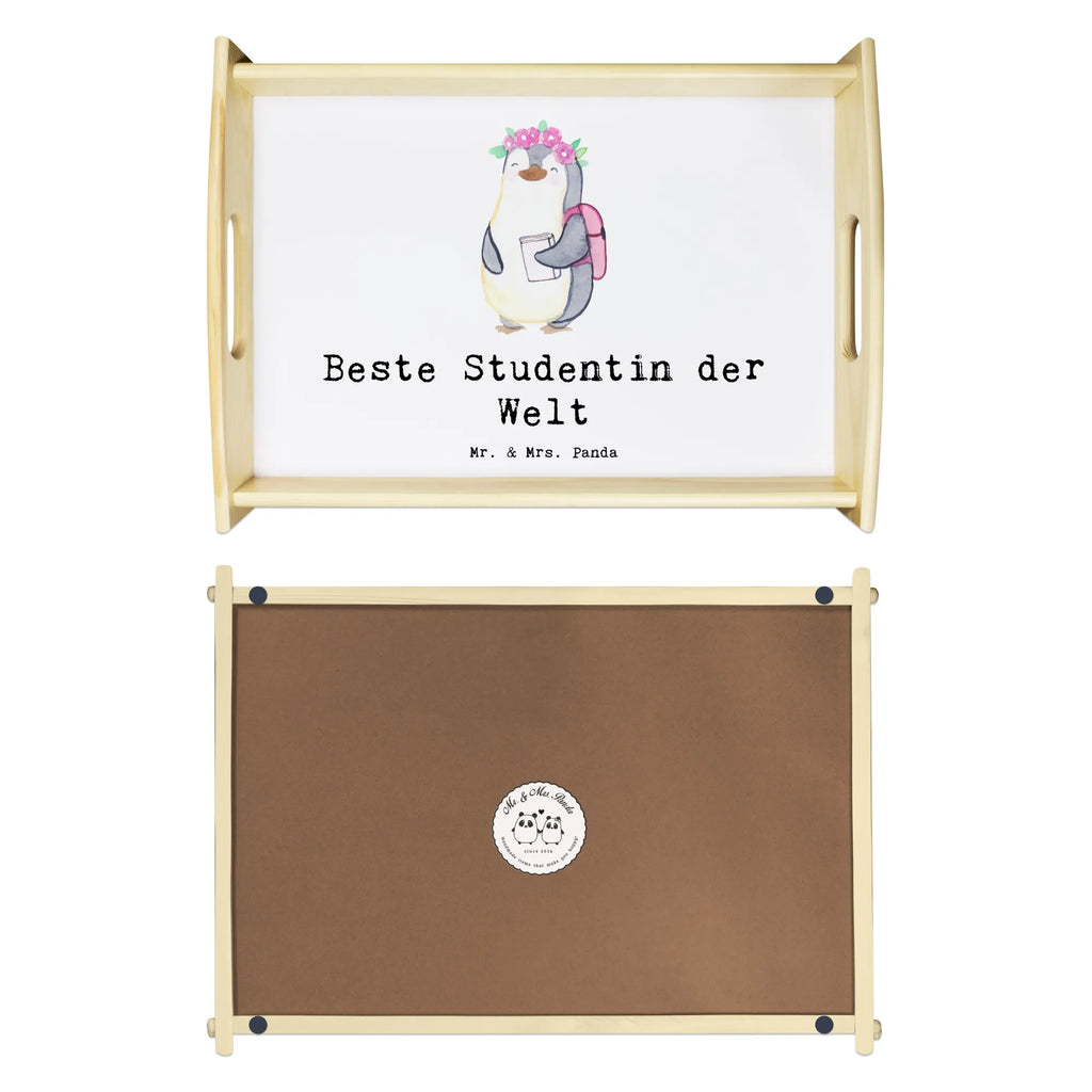 Serviertablett Pinguin Beste Studentin der Welt Holztablett, tablett aus holz, tragetablett, tablett holz, getränketablett, couchtablett, teetablett, tablett für bett, bett tablett, Serviertablett, serviertablett aus holz, Tablett, Küchentablett, essenstablett, echtholz tablett, Frühstückstablett, kaffeetablett, betttablett, tablett zum servieren, serviertablett holz, tablett für getränke, holz serviertablett, tablett für essen, ablagetablett, Servier Tablett, sofatablett, Geschenkidee, Geschenk, Schenken, Mitbringsel, Geburtstag, Geburtstagsgeschenk, für, Danke, Dankeschön, Bedanken, Freude machen, Geschenktipp, Studienabschluss, Tochter, Universität, Spaß, Studentin, Hochschule, Studium, Alumni, Musterschülerin, Witzig, Studenten, Uni, Abschluss, Lustig